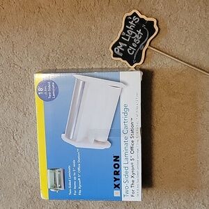 XYRON Two-Sided Laminate Cartridge NEW Xyron 5" Office Station Craft School